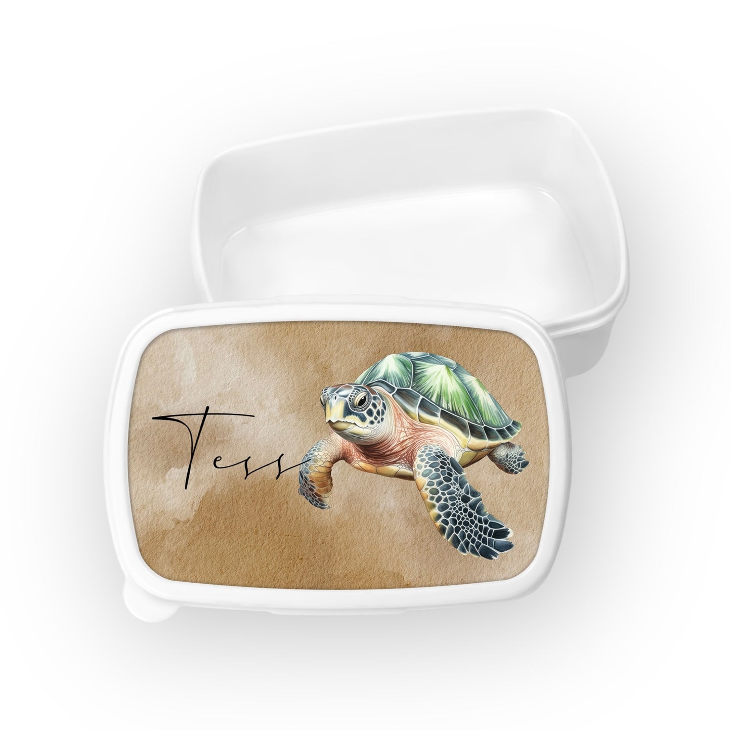 Lunchbox met naam | Schildpad