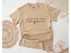 Bonvibes-Giftshop T-shirt met naam | Little miss ... Sand