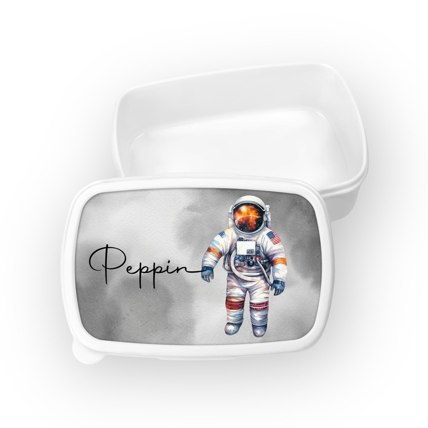 Lunchbox met naam | Astronaut